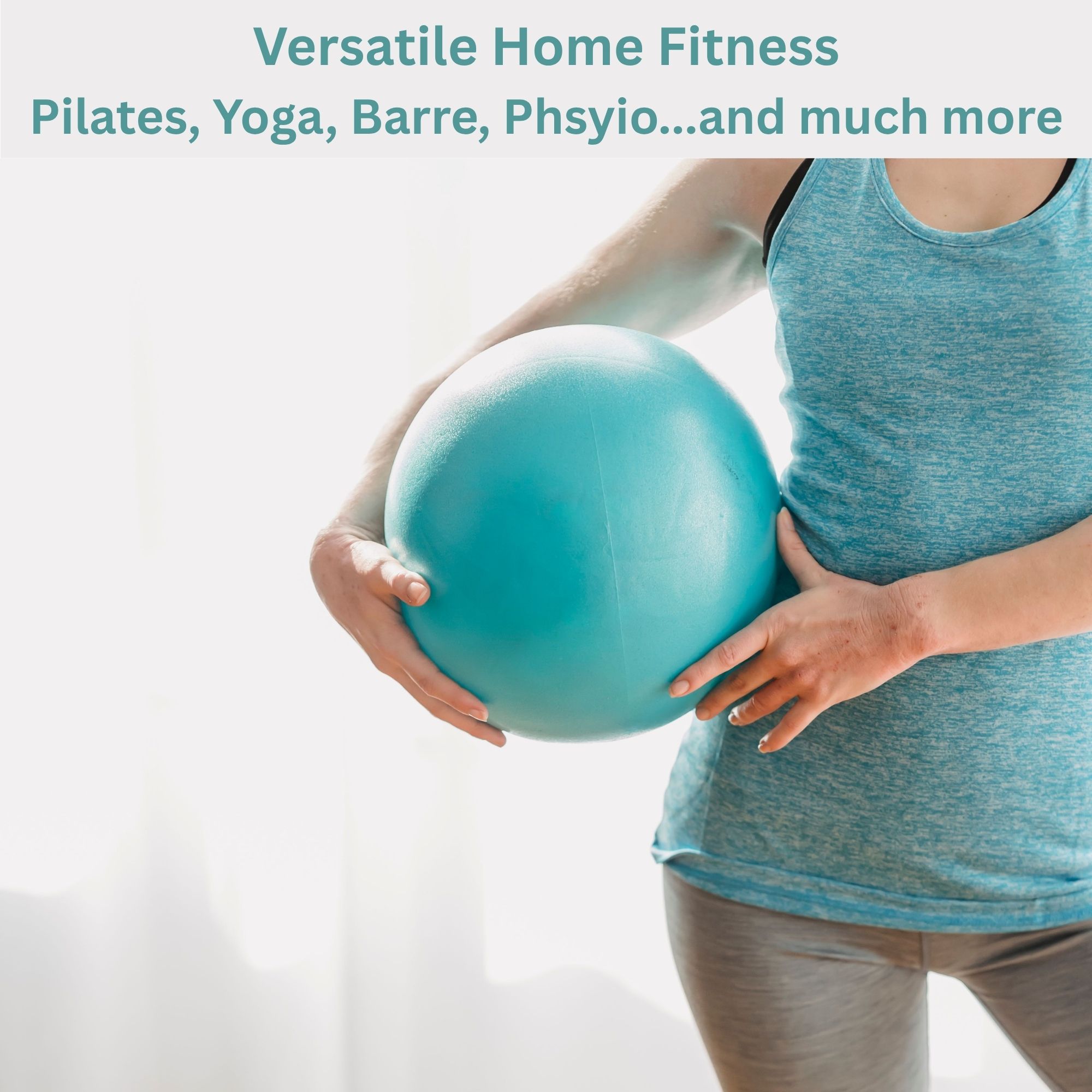25cm Pilates Ball – Mini Exercise Ball for Pilates, Yoga & Core Training